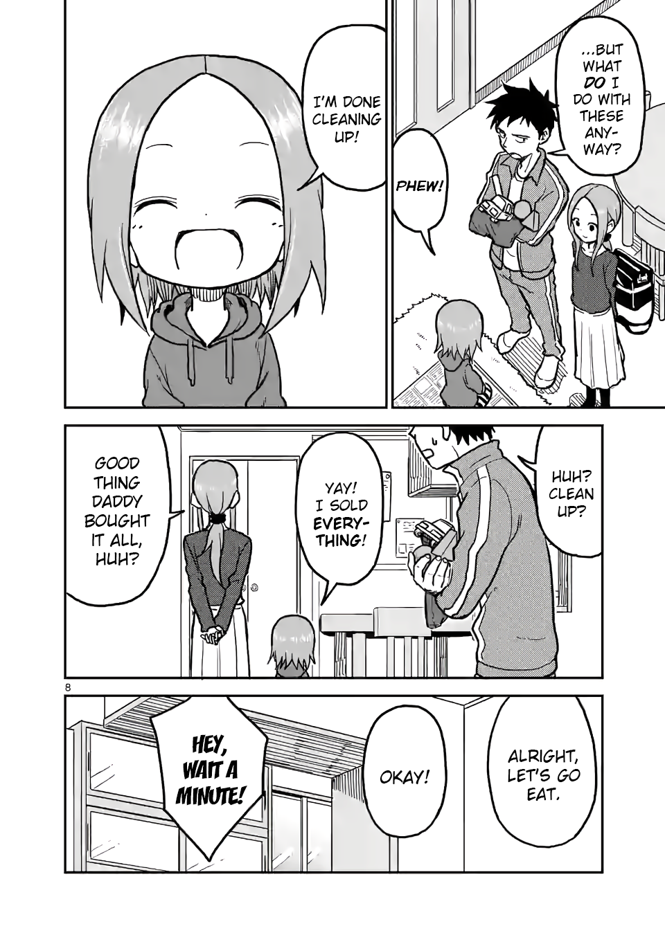 Karakai Jouzu no (Moto) Takagi-san Chapter 111 8